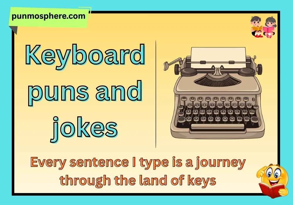Keyboard puns and jokes in english