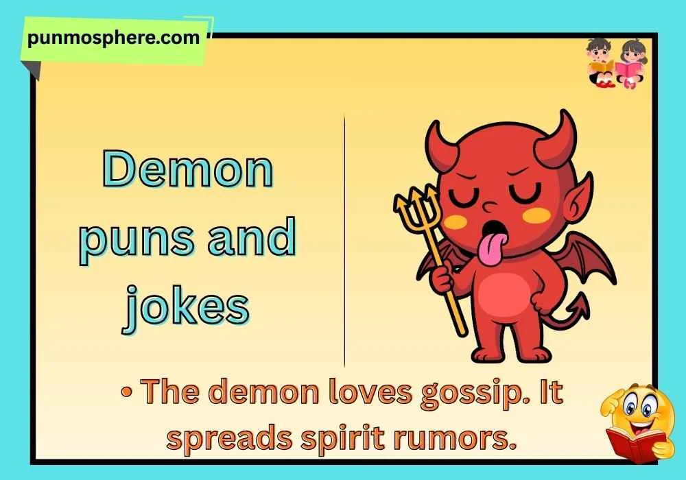demon puns and jokes