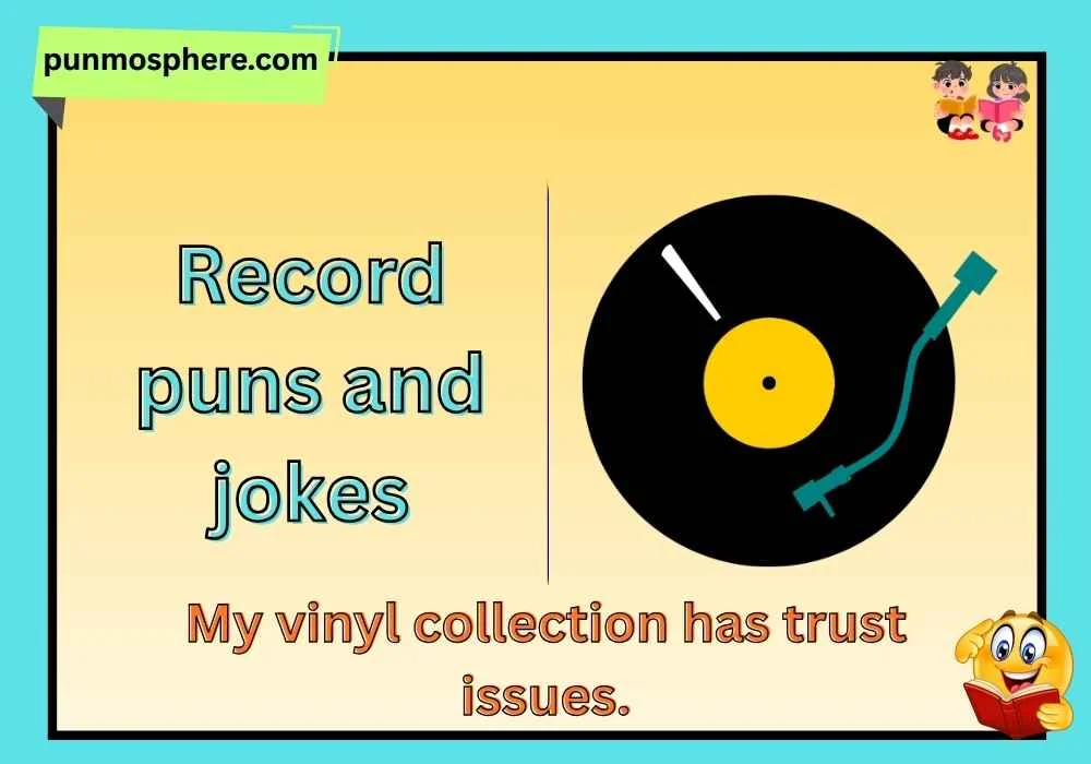 record puns and jokes