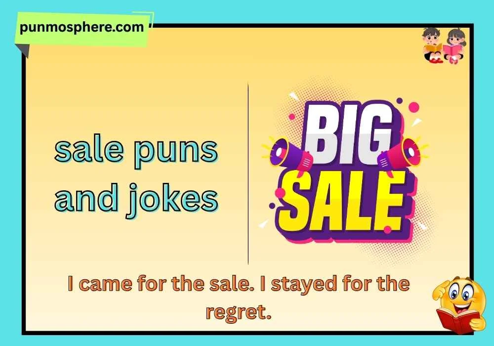 sale puns and jokes