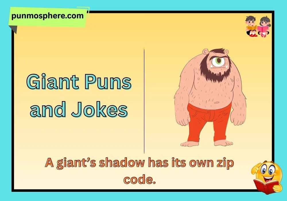 Giant Puns and Jokes
