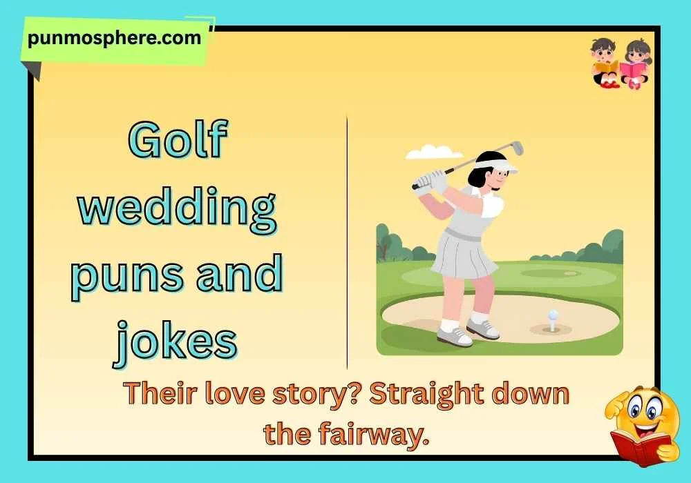 golf wedding puns and jokes