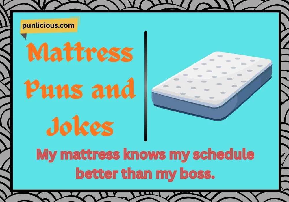 Mattress Puns and Jokes