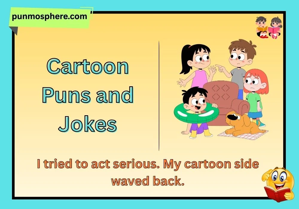 Cartoon Puns and Jokes